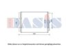 AKS DASIS 562043N Condenser, air conditioning